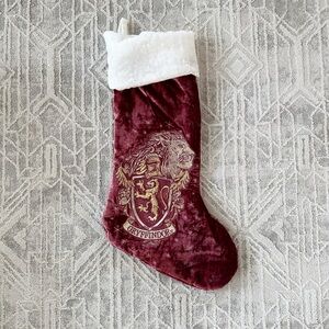 Pottery Barn | Harry Potter Gryffindor Burgundy Christmas Stocking